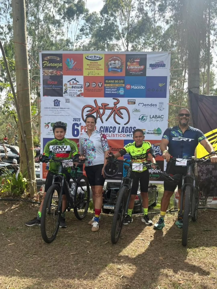Mendes celebra a 6ª edição do Pedal Cinco Lagos e reforça o esporte como ferramenta de transformação
